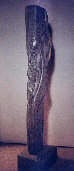 Sculpture en pierre ardoisée 1993
